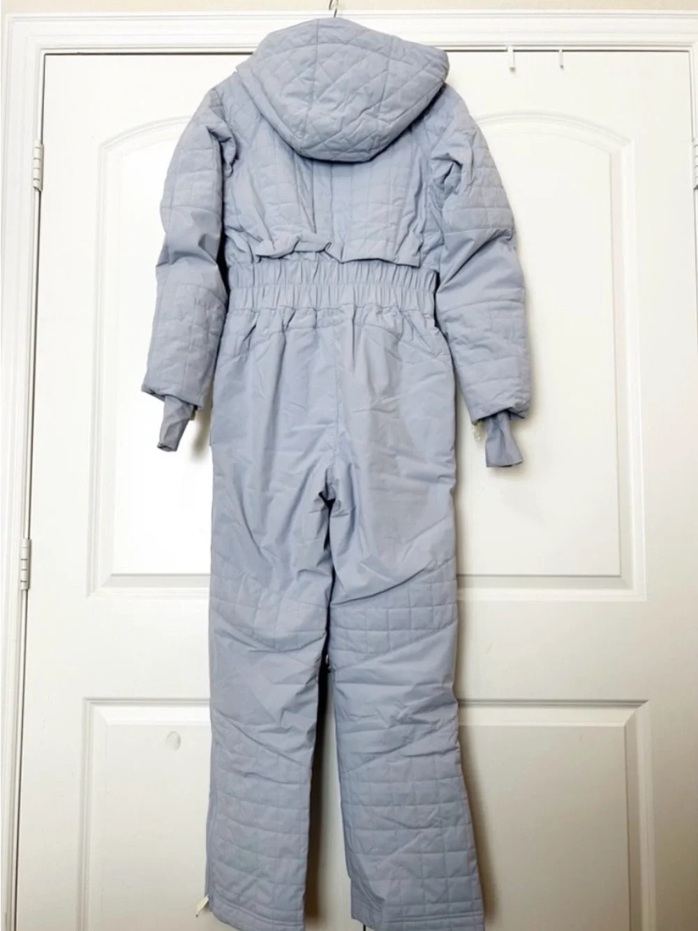 NWT Free People All Prepped Ski Suit Steel Coveralls Jumpsuit XL